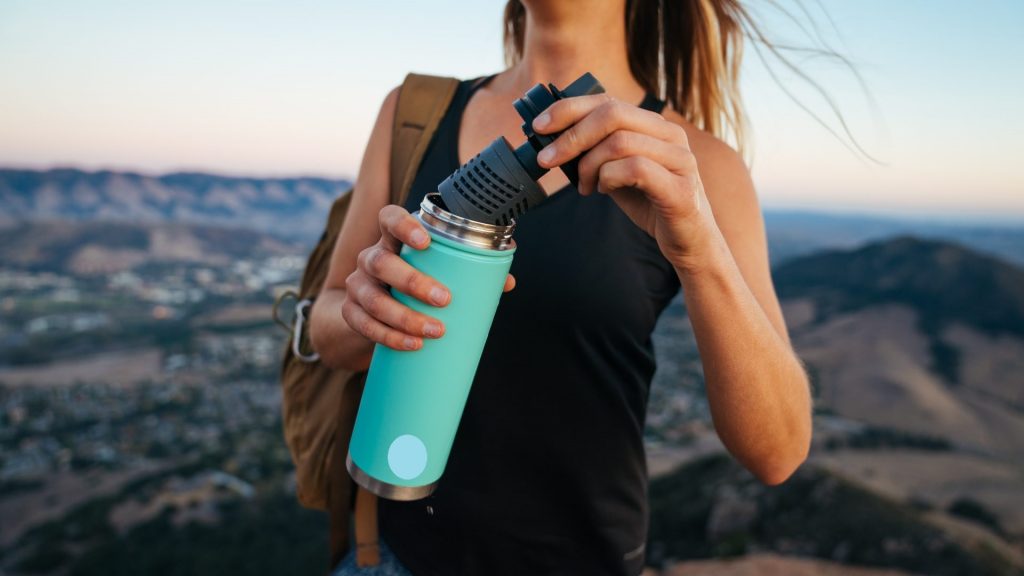 Water bottle for trek