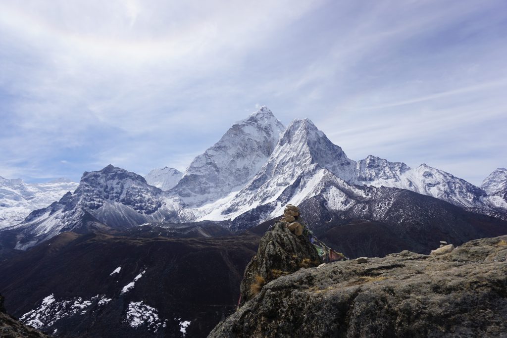Majestic views of the Himalayas, Everest Base Camp Expedition